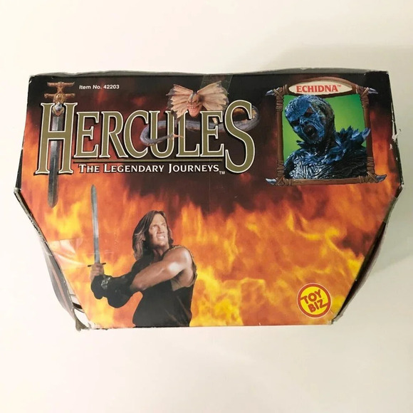 Vtg 1995 Hercules The Legendary Journeys Echidna 5 Inch Toy Biz Damaged Box - Picture 14 of 16